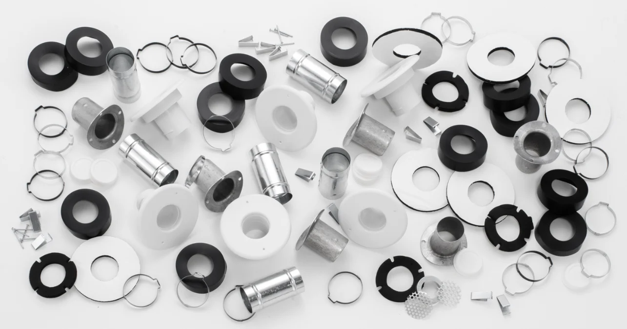 UPC-89M-6 - Unico Installation Kit, Round Metal Plenum, 6 outlets, for 2" System - Image 3