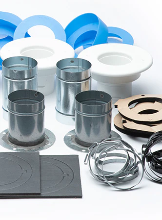UPC-289MF-5 - Unico Installation Kit, 2.5", Rectangular Metal Plenum (5 outlets) - Image 3