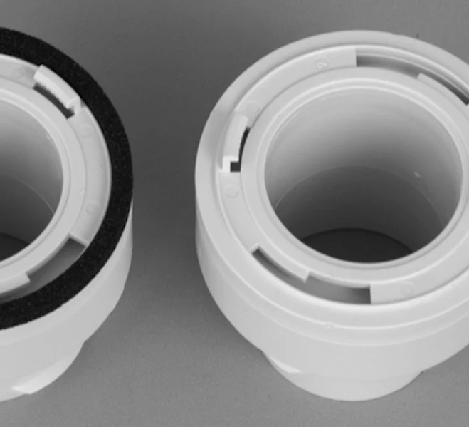 UPC-38TC-W-6 - Coupling Kit, 2", TFS, R3.3, White, Discount 6 Pack - Image 2
