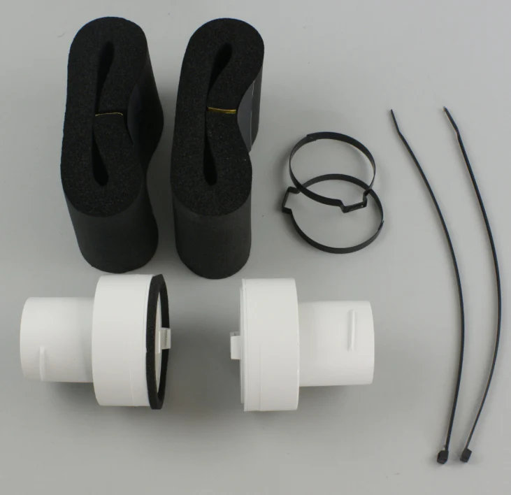 UPC-38TCR6-W-1 - Coupling Kit, 2", TFS, R6, White, 1/bx