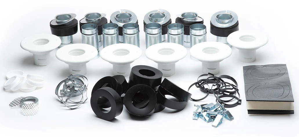 UPC-89F-6 - Unico Installation Kit for 2" System, Figerglass Plenum