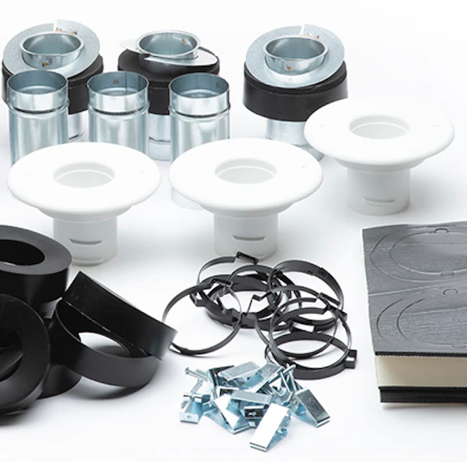 UPC-89F-6 - Unico Installation Kit for 2" System, Figerglass Plenum - Image 2