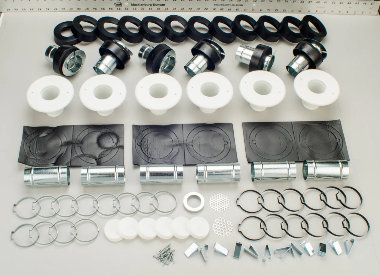 UPC-89F-6 - Unico Installation Kit for 2" System, Figerglass Plenum - Image 3