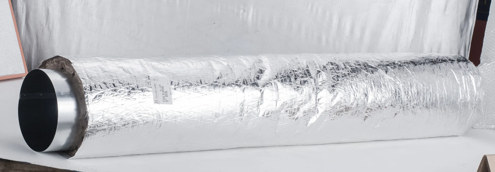 USM-10 - Insulated Sleeve, Silver, 7Dx5'x2" R6 (1/box)