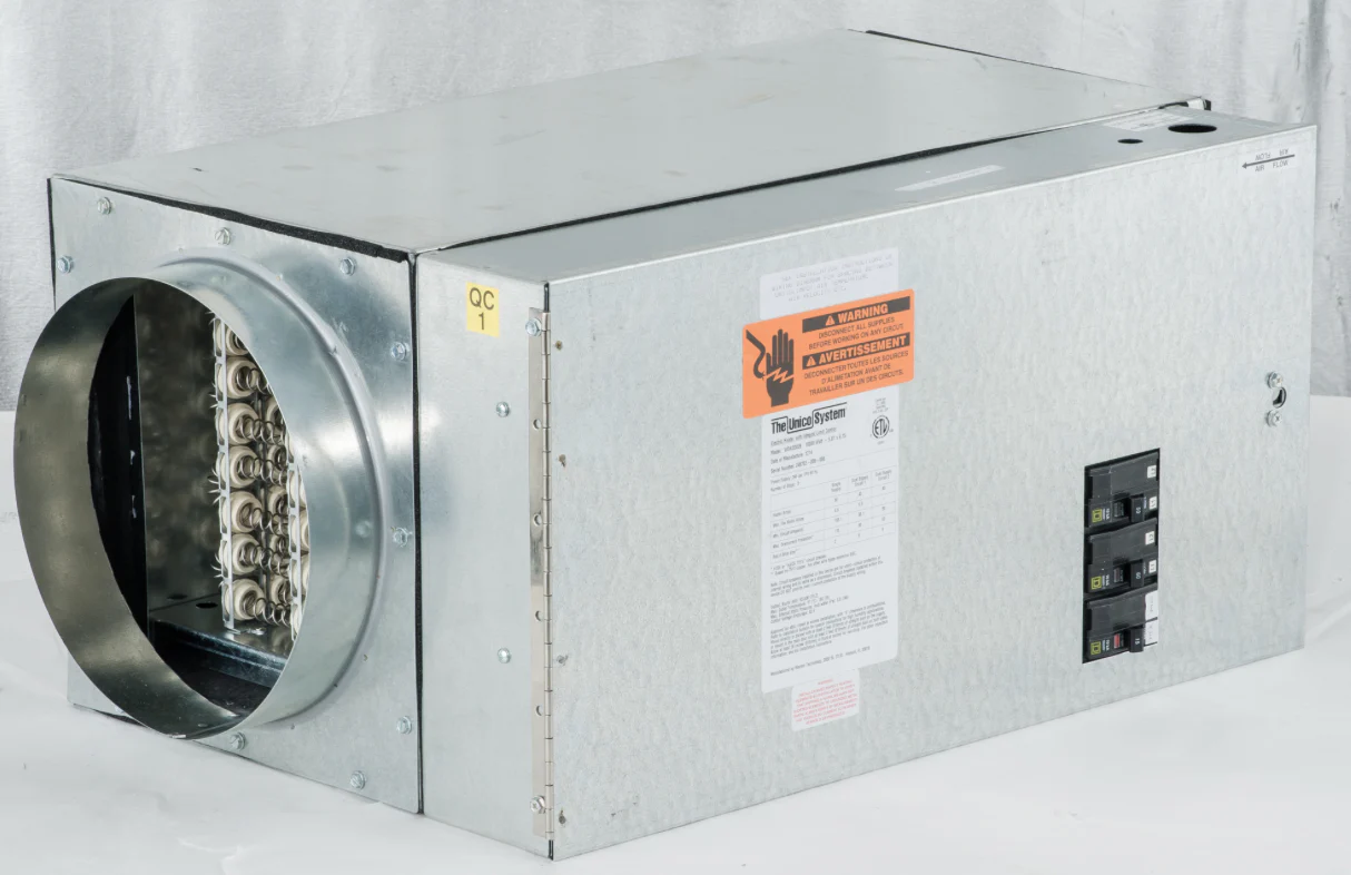 WON1502-C - Unico Furnace, Electric, 15 kW, 1P/240V (matches 2430, 3036, 3642, 4860) - Image 3